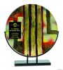 Premier Art Glass Plate Plaque