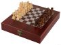 Personalized Rosewood Finish Chess Set