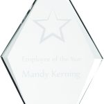 Diamond Cosmic Acrylic with Silver Base