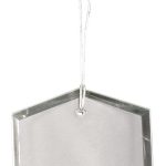 3 inch Crystal Hexagon Ornament