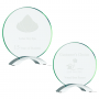 Round Cosmic Glass award