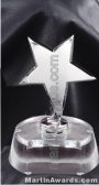 Crystal Glass Awards – 4 1/4″ x 5 3/4″ Genuine Prism Optical With Base 1