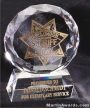 Crystal Glass Awards – 4″ x 5″ Prism Optical Crystal 1