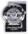 Crystal Glass Awards – 4″ x 5″ Genuine Prism Optical Crystal With Base 1