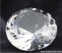 4″ Diameter Genuine Glass Awards Diamond Shape 1