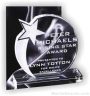 6″ x 6 3/4″ Genuine Prism Optical Crystal Glass Awards Shooting Star With Base 1