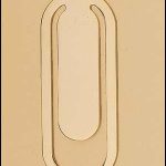 Engravable- Gold Plated Bookmark 1