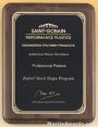 Plaque – Walnut Plaque with Sunburst Design Plate 1