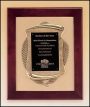 Plaque – Rosewood Piano Finish Frame with Bronze Cast 1