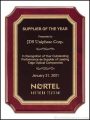 Piano-Finish Plaques with Notched Corners 1