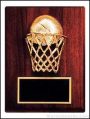Trent Series – 4 1/2″ x 6″ Walnut Plaques with Sport Cast Relief 1