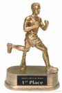 Male Track Gold Resin Trophy 1
