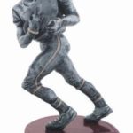 Football Silver Resin Trophy 1
