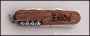 14 Function Wood Panel Pocket Knives 1