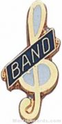 3/4″ Enameled Band Music Pin 1
