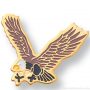 3/4″ Eagle Mascot Lapel Pin 1