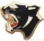 7/8″ Enameled Panther Mascot Pin 1