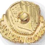 Ball & Golden Glove Custom Lapel Pins 1