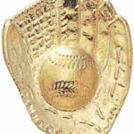 1″ Softball Gloves Chenille Letter Insert Pins 1