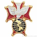 K Of C 4th Degree Enameled Lapel Pins 1