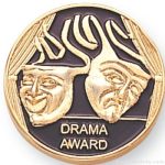 7/8″ Drama Award Lapel Pin 1