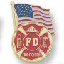 1-1/8″ Firefighter Lapel Pin 1