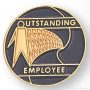 3/4″ Outstanding Employee Lapel Pin 1