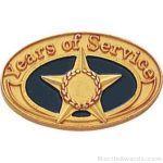 1 1/16″ Years Of Service Enameled Lapel Pins 1