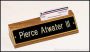 Desk Easel – Walnut Desk Easel with Business Card Holders 1