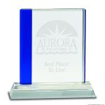 Blue Edge Crystal Award