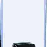 Crystal Rectangle with Black Base