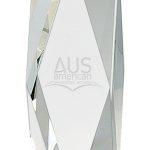Clear Crystal Facet Tower