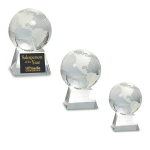 Genuine Prism Optical Crystal With Globe