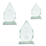 Crystal Diamond on Pedestal Base