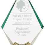 Diamond Jewel Glass Award