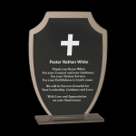 Black Shield Glass Award
