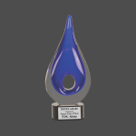 Water Droplet Art Glass