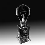 MA0518 – PREMIUM CRYSTAL LIGHTBULB TROPHY