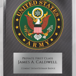 Army Hero Plaque