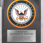 Navy Hero Plaque