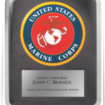 MA4507 – Marine Corps Hero Plaque
