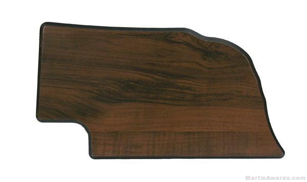 Nebraska State Shaped Plaque 1