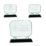 Rectangle Crystal Award