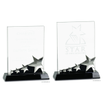 Rectangle Crystal with stars