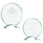 Round Cosmic Glass