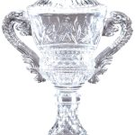 Crystal Vase on Black Base