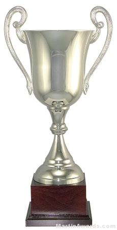 12-1/2″ ARG 1000 Silver Plated Trophy Cup 1