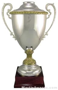 25-1/8″ ARG 1000 Silver Plated Trophy Cup 1