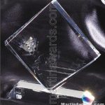 Clear Diamond Crystal Award