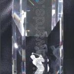 Crystal Octagon Face Award